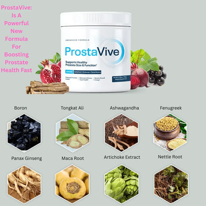 Pro.stavi.ve - Powdered Drink for Men, Supports Prostate Health, Urinary Flow and Metabolism, Natural Supplement