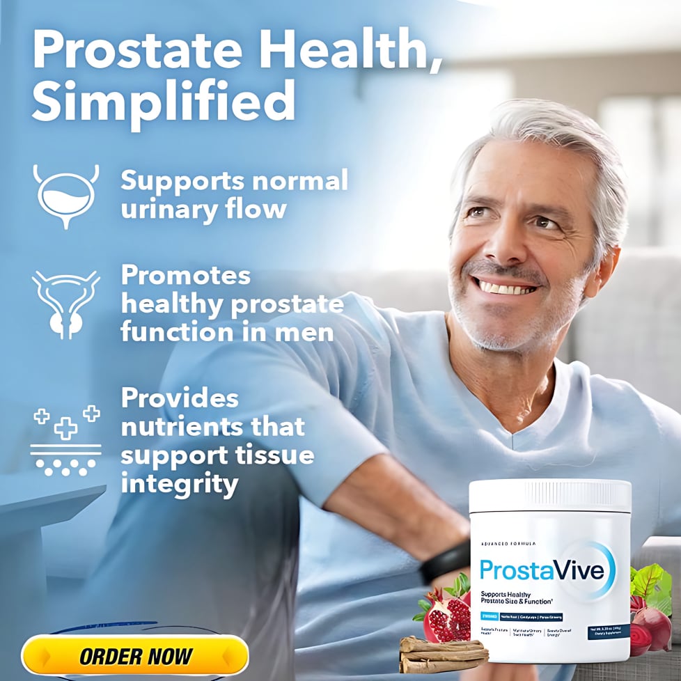 Pro.stavi.ve - Powdered Drink for Men, Supports Prostate Health, Urinary Flow and Metabolism, Natural Supplement